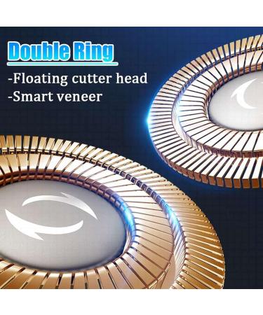 OUSIKA 7 in 1 Electric Shaver for Men - Rechargeable Bald Head Shaver with 7 Floating Heads Beard Nose & Ear Hair Trimmer Clipper & Facial Brush - Buy Online on GoSupps.com