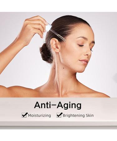 Niacinamide Serum for Face - 5% Niacinamide Hyaluronic Acid & Peppermint - Moisturizing Anti-Aging Solution for Dry Skin Dark Spots & Fine Lines - 1oz Sensitive Skin Friendly - Buy Online on GoSupps.com