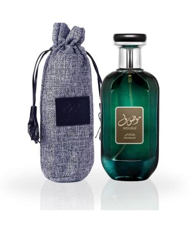 Mousuf Ramadi EDP Spray 100ML (3.4 OZ) By Ard Al Zaafaran | Long Lasting & Refreshing Blend Of Pleasant Green Elements.