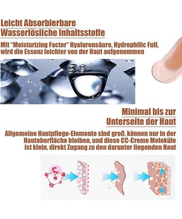 EONFAVE cr me CC correctrice de couleur pour le visage cr me couvrante compl te CC - Buy Online on GoSupps.com