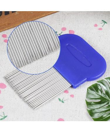2 Pcs Cat Flea Comb Flea Comb for Cats Portable Tight Design Non Slip Handle for Long-Haired Cat Short-Haired Cat - Buy Online on GoSupps.com