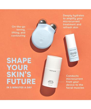 NuFACE MINI+ Blue Petite Microcurrent Facial Toning Device Skincare Bundle - Buy Online on GoSupps.com