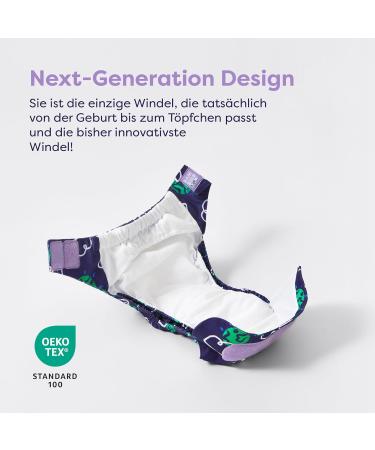 Buy Bambino Mio Reusable Diapers Set - Try It Box 5 Cloth Diapers & 100 Diaper Fleece | Eco-Friendly & Stylish - Brave & Loud - Buy Online on GoSupps.com