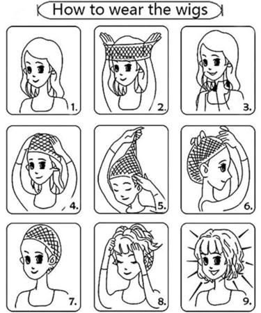 YBY Fashionable Gray & White Gradient Short Wigs for Women | Perfect for Daily & Party Wear - Buy Online on GoSupps.com