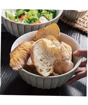 HOMSFOU 1pc Ramen Bowl Asian Ornament Container Cereal Bowls Candy Container Bowls Salad Serving Bowls Party Serving Bowls Porcelain Cereal Bowl Bowl Salad Bowl Ceramics Porcelain Bowl 20X6.3CM As Shown - Buy Online on GoSupps.com
