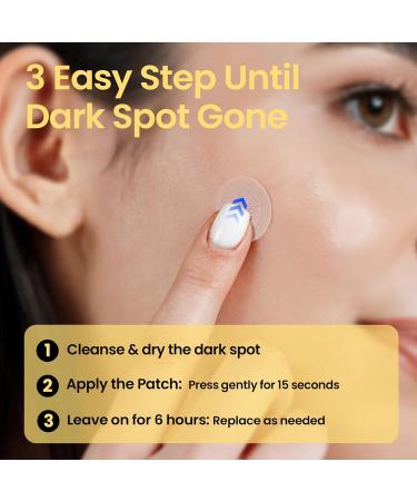 AVARELLE Dark Spot Patches - Acne Treatment (9 CT) | Face & Body Pimple Patches with Vitamin C Niacinamide Tranexamic Acid & Kojic Acid for Post-Blemish Care - Buy Online on GoSupps.com