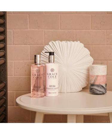 Grace Cole Wild Fig & Pink Cedar Care Duo 2x300ml - Essential Oils - Vegan - Made In England - Buy Online on GoSupps.com