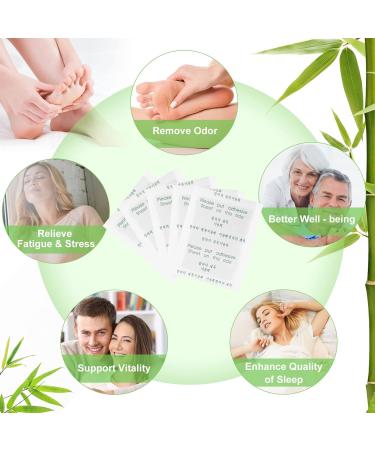 Justdolife Detox Foot Patches - 100 Pieces Pain Relief Cushion for Healthy Feet | International Shipping - Buy Online on GoSupps.com