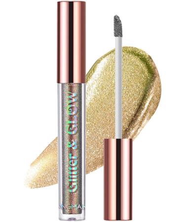 Liquid Eyeshadow | Eyeshadow | Liquid Eyeshadow Multi-Dimensional Long-Lasting Holographic Multichrome Eyeshadows 03# - Buy Online on GoSupps.com
