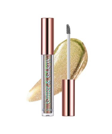 Eyeshadow Liquid - Chameleon Liquid Eye Shadow | Shimmer Eye Shadow Waterproof Long Lasting Quick-Drying Sparkling Eye Shadow Makeup Sritob 03#