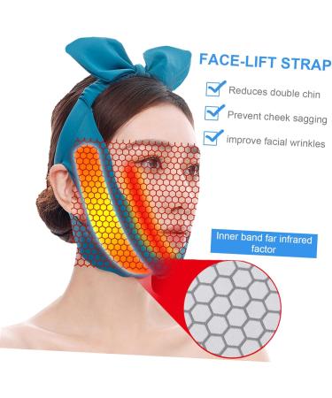 DOITOOL Face Shaping Strap Facial Slimming Chin Neck Lift Tape Face Lifting Type Face Skin Strap V Shaped Slimming V Line Lifting Belt Fabric Slimming Belt - Buy Online on GoSupps.com