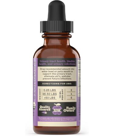 Complete Natural Products Organic Urinary Tract Concentrate for Pets - 4oz | Pure Organic Formula for Healthy Urinary Health - Buy Online on GoSupps.com