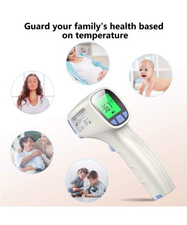 Jumper Medical Forehead Thermometer - Non Contact, Instant Reading for Kids and Adults (Sky Blue) - Buy Online on GoSupps.com