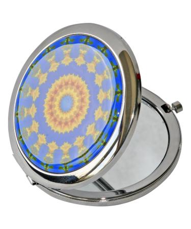 MetALUm Pocket Mirror WOLF - 2x Magnification Stylish & Portable - Ideal for Travel | #7701164 - Buy Online on GoSupps.com