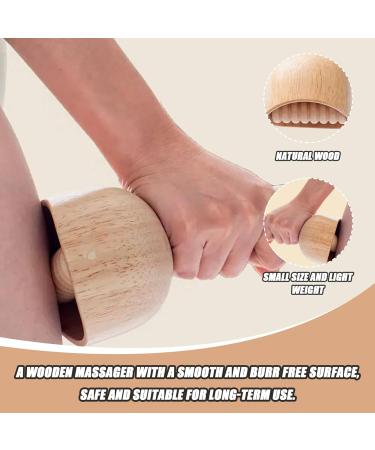 Holz Therapy Massage Tools | Manual Lymphatic Drainage & Gua Sha Body Tool for Men | 3.9 x 3.5 Inches - Buy Online on GoSupps.com