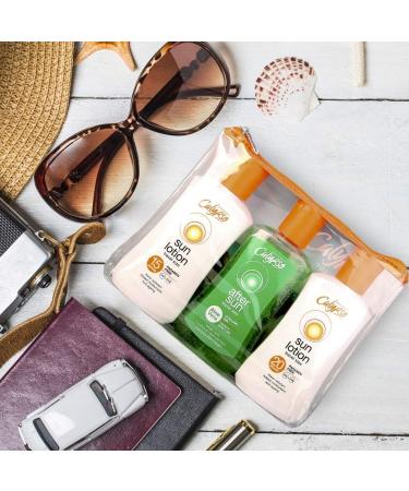 Calypso Sun Travel Pack 100 ml (Pack of 4) 100 ml (Pack of 12) - Buy Online on GoSupps.com