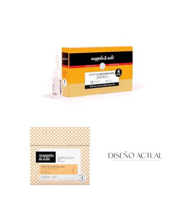 Nuggela & Sul Hair Loss Ampoules with Red Onion Extract | Strengthens & Reduces Hair Loss | Quick Effect - 4 x 10ml Cure - Buy Online on GoSupps.com