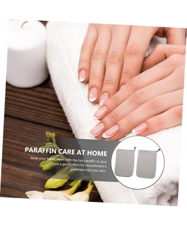 Healeved 4 Pairs Wax Thermal Insulation Gloves Wax Bath Foot Hand Cover Beauty Paraffin Wax Mitten Grooming Gloves Wax Hand Cover for Plush Moisturizing Rice Ball Work - Buy Online on GoSupps.com