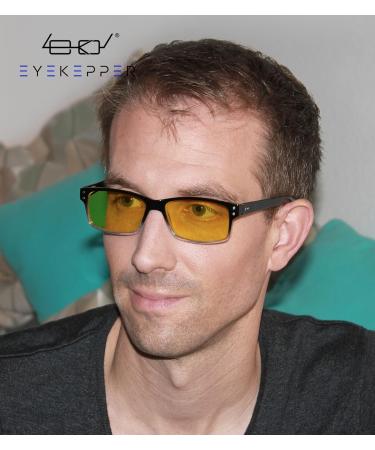 Eyekepper 5-Pack Classic Spring Hinge Reading Glasses | Blue Light Blocking Sun Glasses | 0.0 Diopters | International Shipping - Buy Online on GoSupps.com