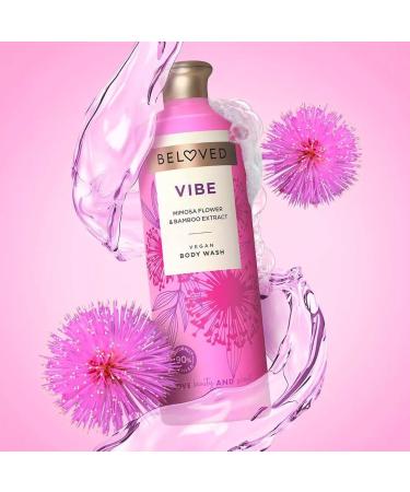Beloved Vegan Body Wash - Luxurious Hydrating Cleanser with Mimosa Flower & Bamboo Extract (18oz - Buy Online on GoSupps.com