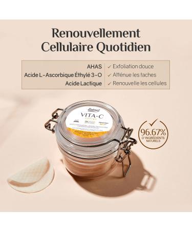 Anti-Dark Spot Illuminator Kit with Vitamin C and Hyaluronic Acid. Women's gift pack with Exfoliating Discs Serum Cream 5 Masks - Buy Online on GoSupps.com