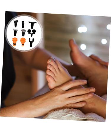 Beavorty 6-Sentence 9TLG Massage Head - Ultimate Fascia & Pain Relief Attachment for Athletes | Black Hot Massage Adapter for Body Therapy - Buy Online on GoSupps.com
