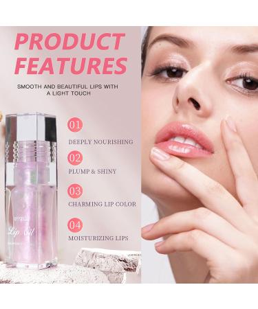 Magic Color Changing Lip Oil | Hydrating Plumping Gloss for Dry Lips | #2 Shimmer Tinted Lip Care - Buy Online on GoSupps.com