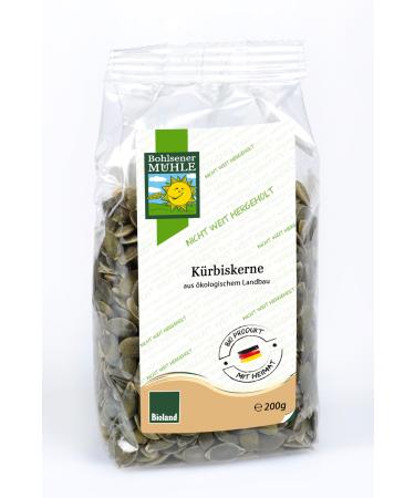 Bohlsener M hle organic pumpkin seeds dark green (2 x 200 gr)