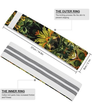 Natural Style Green Resistance Bands | Elastic Leg Exercise Bands for Fitness | Durable Fabric Workout Bands - International Shipping - Buy Online on GoSupps.com