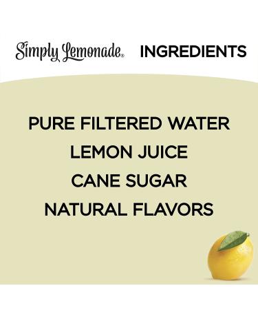 Simply Lemonade 52 fl oz - All Natural Non-GMO Juice - Buy Online on GoSupps.com