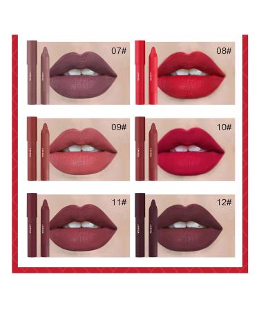Moisturizing Matte Lipstick | 12 Longwear Colors | Water Resistant Velvet Crayon | Up to 8Hrs | Natural Finish | International Shipping - Buy Online on GoSupps.com