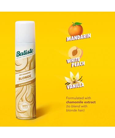 Batiste Brilliant Blonde Dry Shampoo 6.73 fl. oz. (Pack of 3) - Instant Refresh for Blonde Hair - Buy Online on GoSupps.com