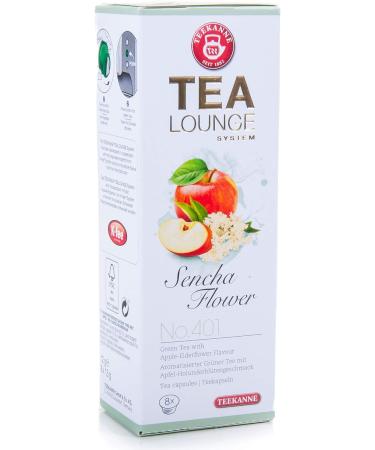  Tealounge Sencha Flower No. 401 Teapot with 3 x 8 capsules - Buy Online on GoSupps.com