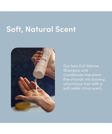 Hers Full Volume Shampoo and Conditioner - Cedar & Citron - 6.4 fl oz x 2 Bottles - Buy Online on GoSupps.com