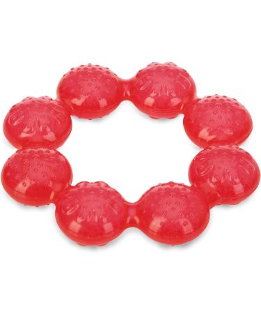 Nuby Pur Ice Bite Soother Ring Teether ( Red) - Buy Online on GoSupps.com