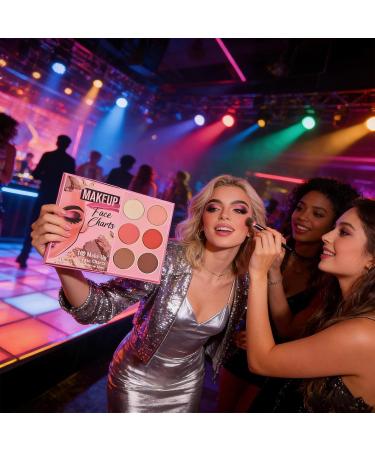 Makeup Eyeshadow Palette - 21-Color Book-Style Kit | Eyeshadow Palette Set with Matte and Shimmer Shades Cosmetics Palettes with Blendable Pigments Makeup Kit for Daily Routine Wedding Party - Buy Online on GoSupps.com