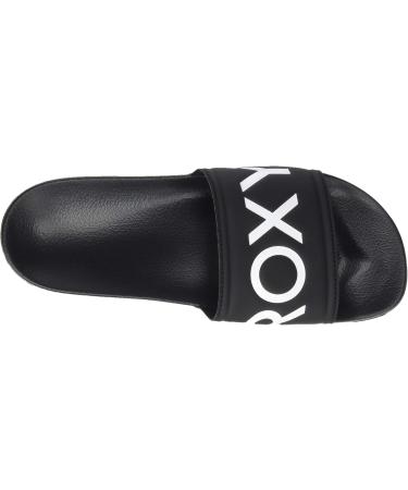 Roxy Women's Slippy Sandal - 37 EU Black | Stylish & Comfortable Footwear for Global Shipping - Buy Online on GoSupps.com