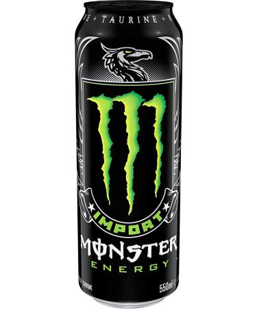 Monster Energy Energy Drink Import  18.6 Ounce (Pack of 12) - Buy Online on GoSupps.com