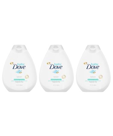 Baby Dove Fragrance Free Lotion, Sensitive Moisture, 13 Ounce (Pack of 3)