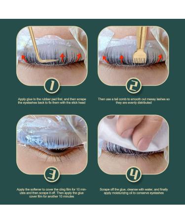 Sonew Double Ended Curved Short Comb Lash Separator Rod Portable Stainless Steel Eyelash Lift Perm Tool for Eyelashes Perming (-1417230010412) Sonewq5vz83sger-12 - Buy Online on GoSupps.com