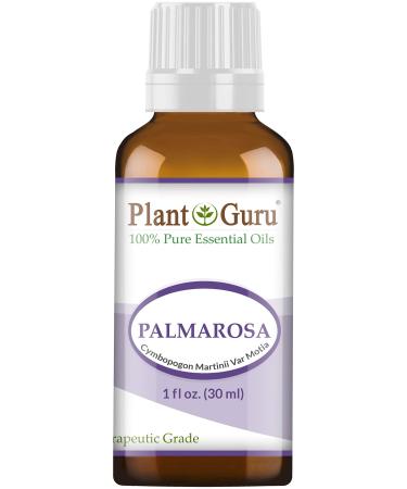 Palmarosa Essential Oil 1 oz / 30 ml 100% Pure Undiluted Therapeutic Grade.