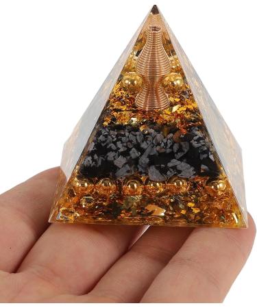 Beaupretty Crystal Ball Pyramid Ornament - Stunning Resin Decor & Artwork for Home | International Shipping Available - Buy Online on GoSupps.com