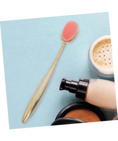 DOITOOL Cosmetic Brush Foundation Brush Toothbrush Concealer Brush Makeup Tool Blusher Brush Makeup Brush Sub-golden - Buy Online on GoSupps.com