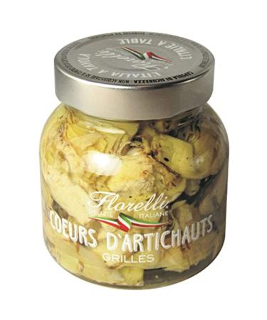 Florelli Artichokes grids - The 170g jar net drained