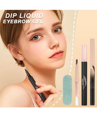 Eyebrow Pencils for Women Pencil for EyebrowsTeardrop Angled Eyebrow Brush to Eyebrows Precise Brush Tip Eyebrow Pencil Makeup Waterproof Quick Drying Long Lasting for 01 Light Brown - Buy Online on GoSupps.com