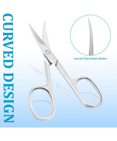 ME MAXEQUIP Cuticle Nail Scissors Curved Blade Professional Stainless Steel Beauty Scissors for Manicure Pedicure Eyebrows Nose Hair Trimming Beauty Grooming Thick Toenails Women Men - Buy Online on GoSupps.com