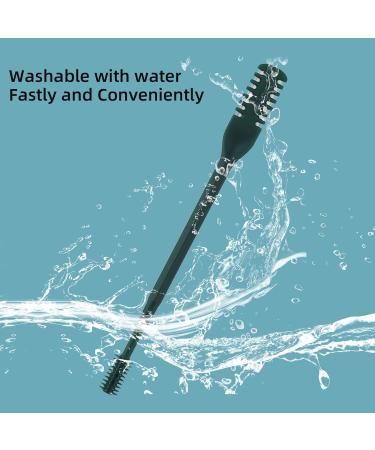 3 Pack Nose Hair Trimmer 2 in 1 Professional Double Headed Clipper - Dark Green Nose Hair Remover for Men & Women - International Shipping Available - Buy Online on GoSupps.com