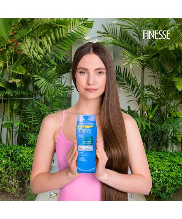 FINESSE 2 in 1 Texture Enhancing Shampoo & Unisex Conditioner - Self Adjusting 13 Ounce | Best for All Hair Types - International Shipping Available - Buy Online on GoSupps.com