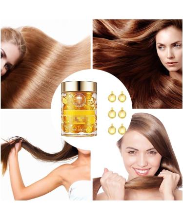 Capsules for Hair Care Hair Oil Serum Hair Care Capsules Repair Damaged Hair Oil Capsules Nourishes Hair Care Essential Oil Hair Care Moisturizing Anti Frizz Hair Break Repair Essential Oil - Buy Online on GoSupps.com