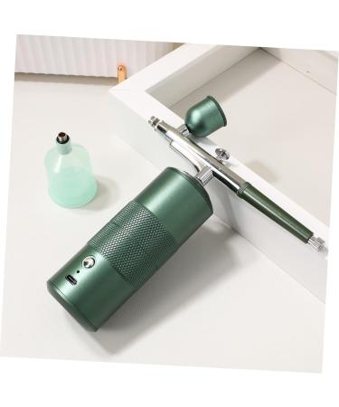 Airbrush Makeup Kit & Facial Moisturizer Portable Stainless Steel Nail Decorating Set for Flawless Results - Buy Online on GoSupps.com